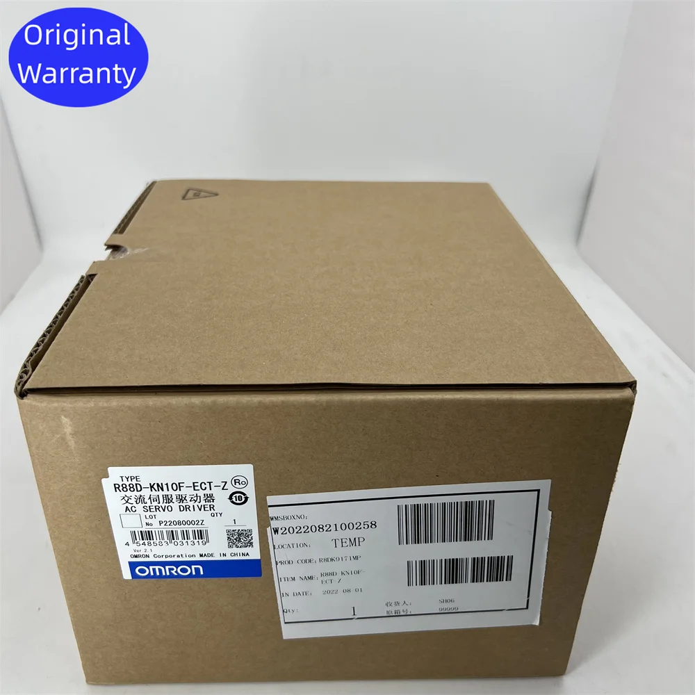 Servo Drives with built-in EtherCAT Communications R88D-KN04H-ECT R88D-KN08H-ECT R88D-KN30H-ECT R88D-KN10F-ECT R88D-KN50F-ECT