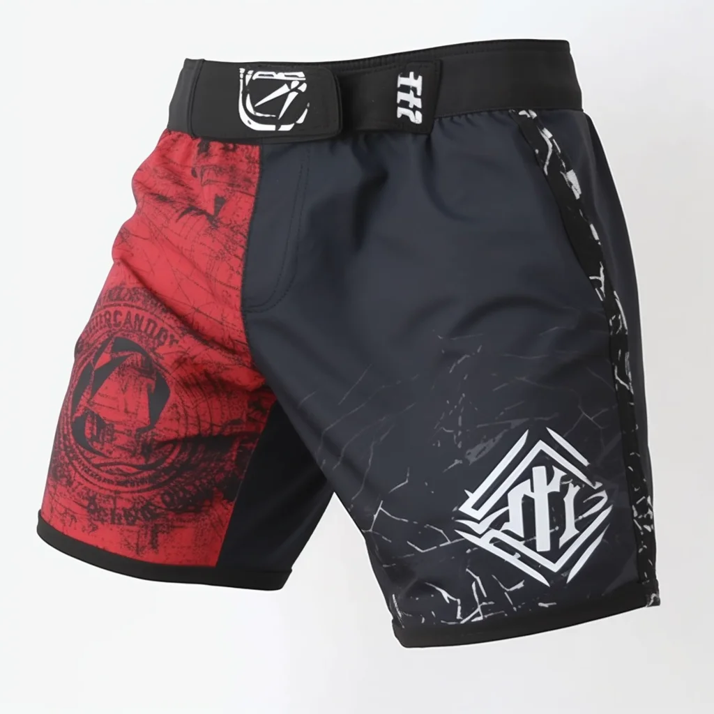 Wholesale Muay Thai Fight Shorts MMA Shorts Clothing Training Fighting Martial Arts Kickboxing Shorts For Men