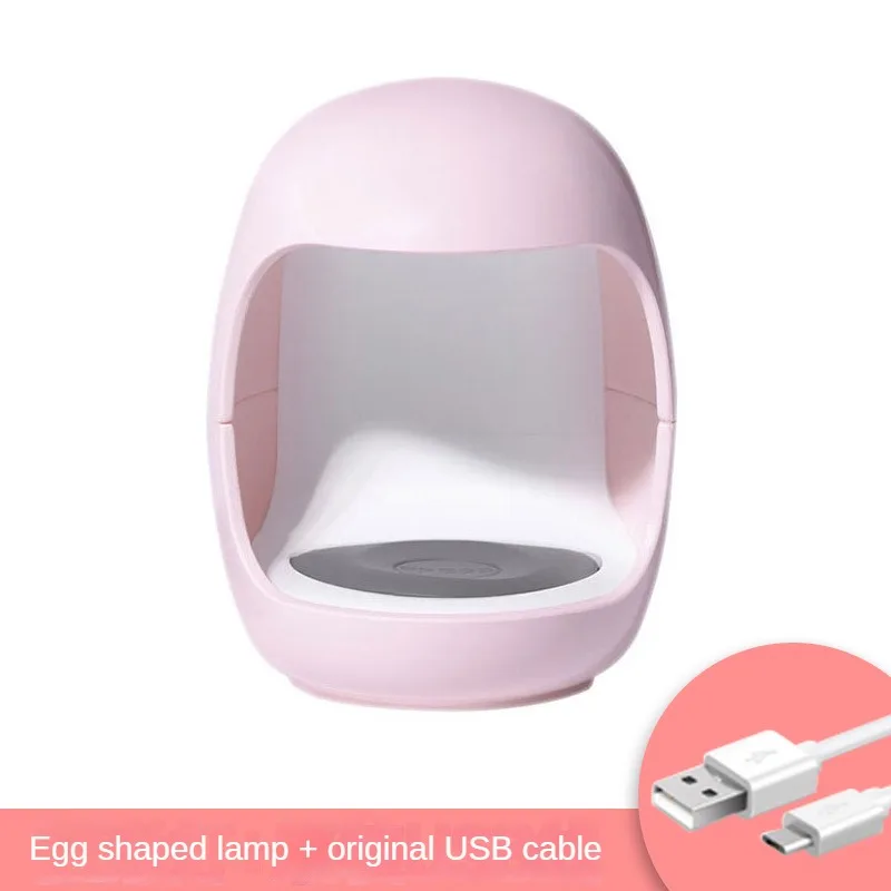 Mini Nail LED Lamp, Gel Nail Lamp Nail Art Tools, Manicure UV LED Light for Gel Nail Art Flash Curing Lamp DIY Nail Art