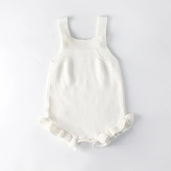 Европейские модные штаны для новорожденных, вязаная одежда, кашемировый комбинезон