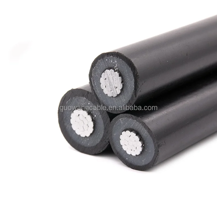 240mm Xlpe 4 Core  Overhead Cable 11kv Power cable