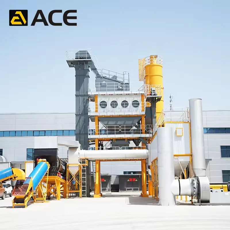 60t/h ~ 400t/h Asphalt Batching Plant Stationary Concrete Batching Plant Concrete Mixer Machines Batch Plant