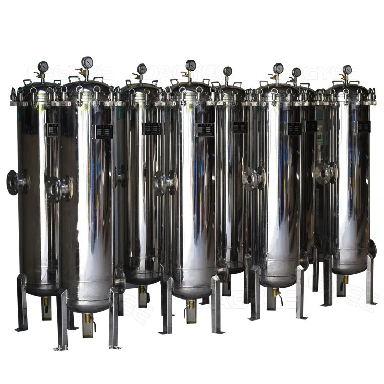 316 Stainless steel Air Filter Housing with Sterile Membrane Cartridge Filter Suitable for Gas Sterilization Filtration