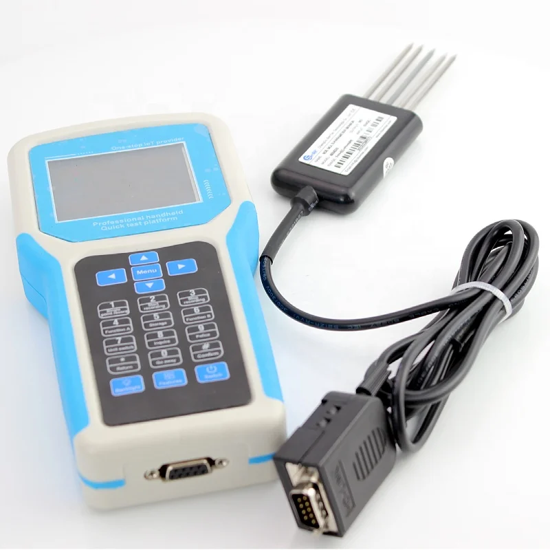 Portable 7 in 1 Integrated Soil Moisture Tester Portable Soil PH Analyzer Soil NPK Sensor Data Logger
