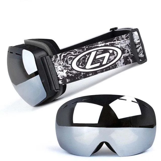 Hot Custom Ski Goggles Adjustable Women Snow Colorful for Snowmobiling