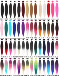 3x In One Pack Braids Easy Pre Stretch Ombre Prestretched Synthetic Braiding Hair