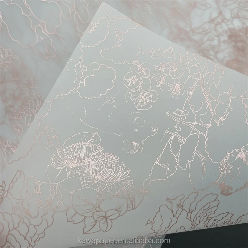 Food Grade Natural Color Silicone Oil Proof Parchment Paper roll For Oven Baking Barbecue Paper