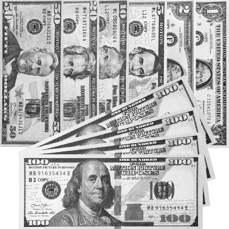 High Quality Kids Dollars Euro Canada Party Novelties Polymer Notes Prop Money UK