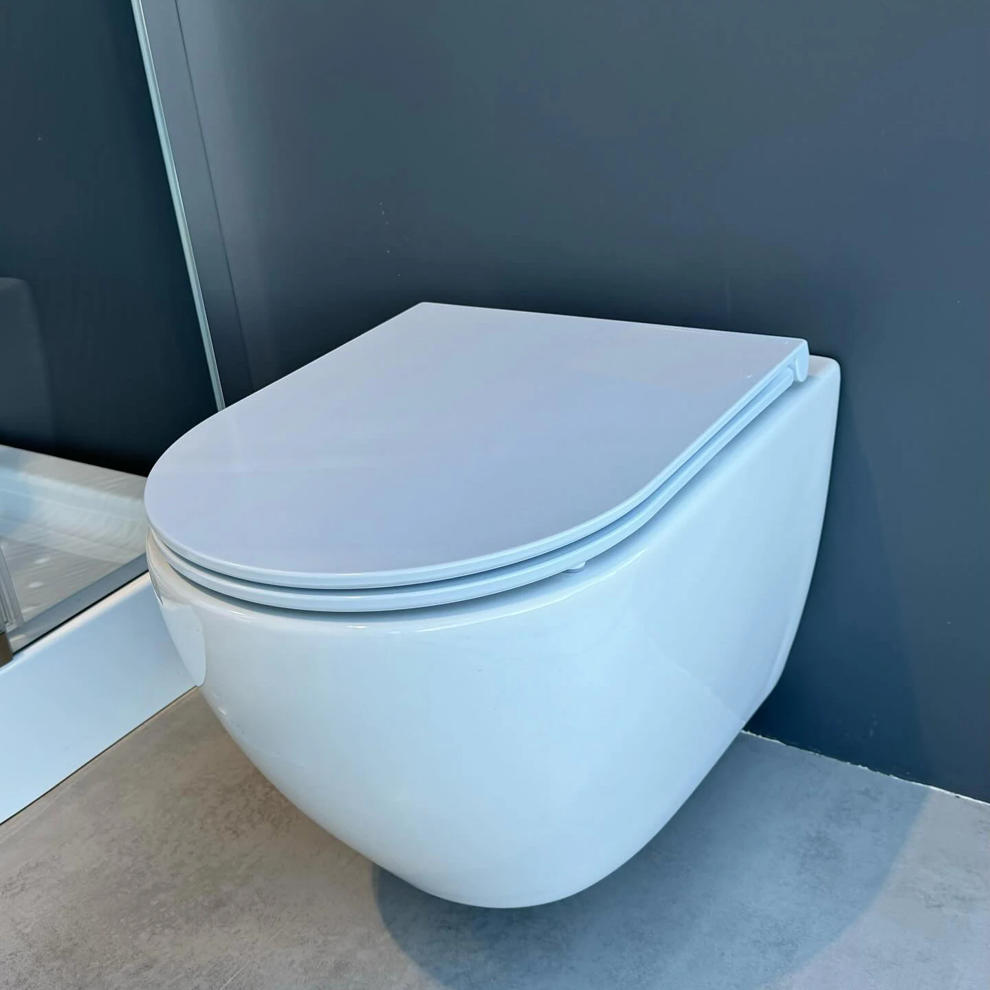 Кухонный туалет с открытым ободом