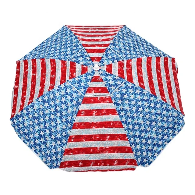 Fashionable  Parasols Custom Design Printed Sun Umbrella Outdoor Beach Umbrella Beach