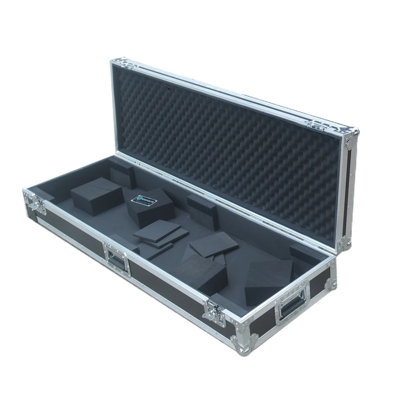 portable gig ready road ATA flight case keyboard case for Korg Kronos LS88 Keyboard Synthesizer Workstation