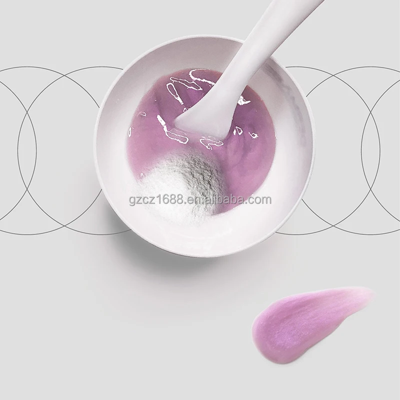 Facial Mask Powder Collagen Moisturising Whitening Lavender Gold Egyptian Rose Crystal Hydrogel Jelly Face Mask Powder