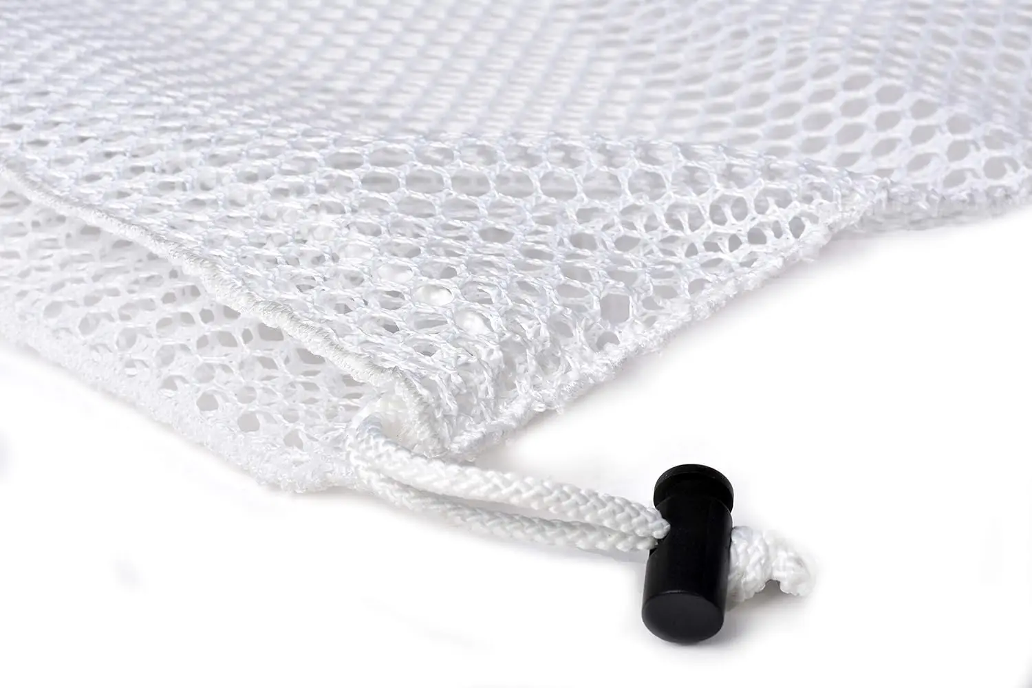 Hot Home Foldable Drawstring Seal Can Be Machine Washable Large Capacity White Small Mesh Laundry Bag