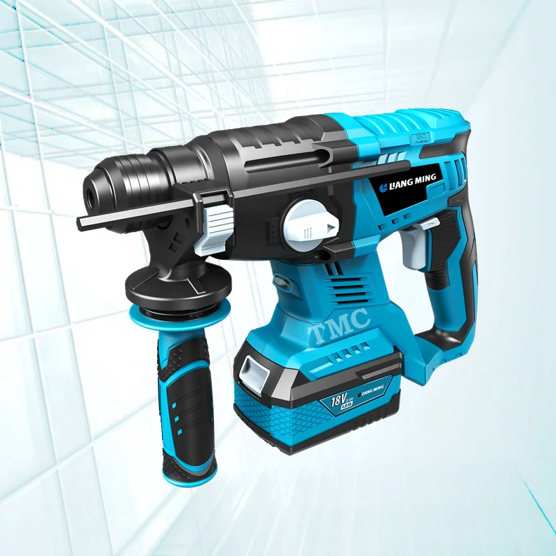 Power Tools Wholesale High Durable 18V Li-ion/lithium battery pack electric Cordless Brushless Rotary Hammer Drill RH-B0118