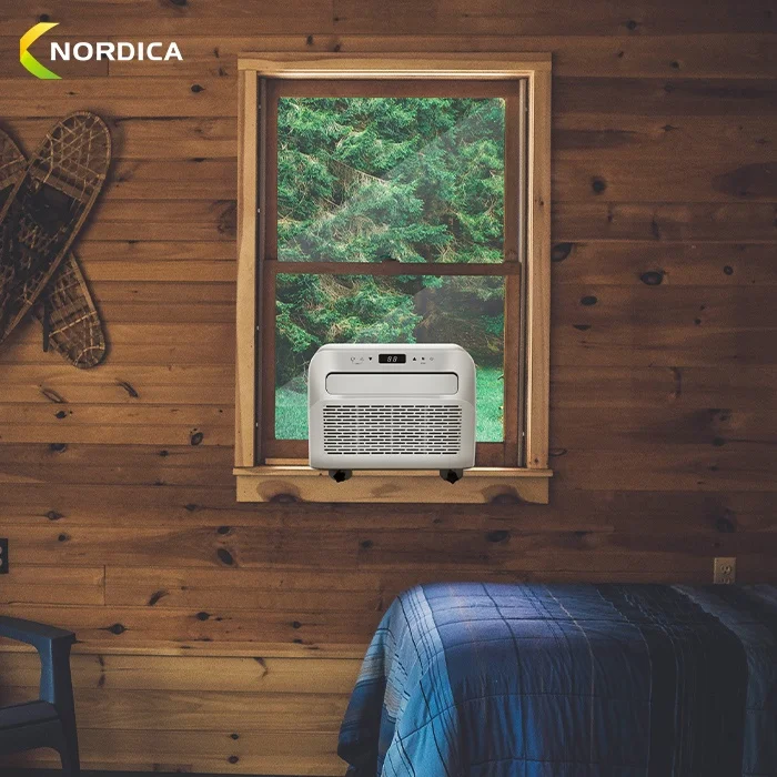 2024 mobile portable split air conditioner caravan  camping caravan  air Conditioner 5000btu with Wif function