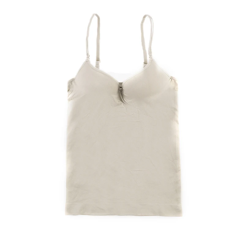 
Superior quality padded camisole with shelf bra comfortable tank top with mould cup for Women 