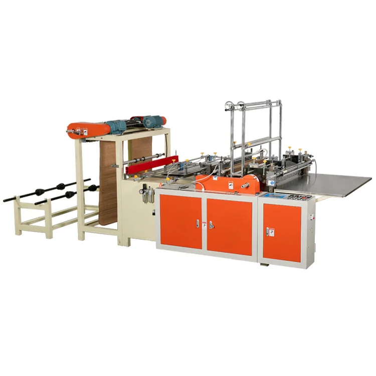 Полиэтиленовый мешок для мусора с двойными линиями, машина для холодной резки, цена для плоских мешков