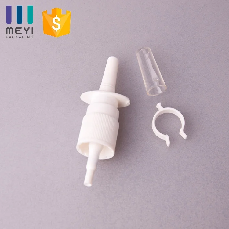 18/410 Nasal Sprayer Pharmaceutical Spray Pump Free Samples of Nasal Spray Pump Offered Bottles Screw Closure Plastic Accept TUV