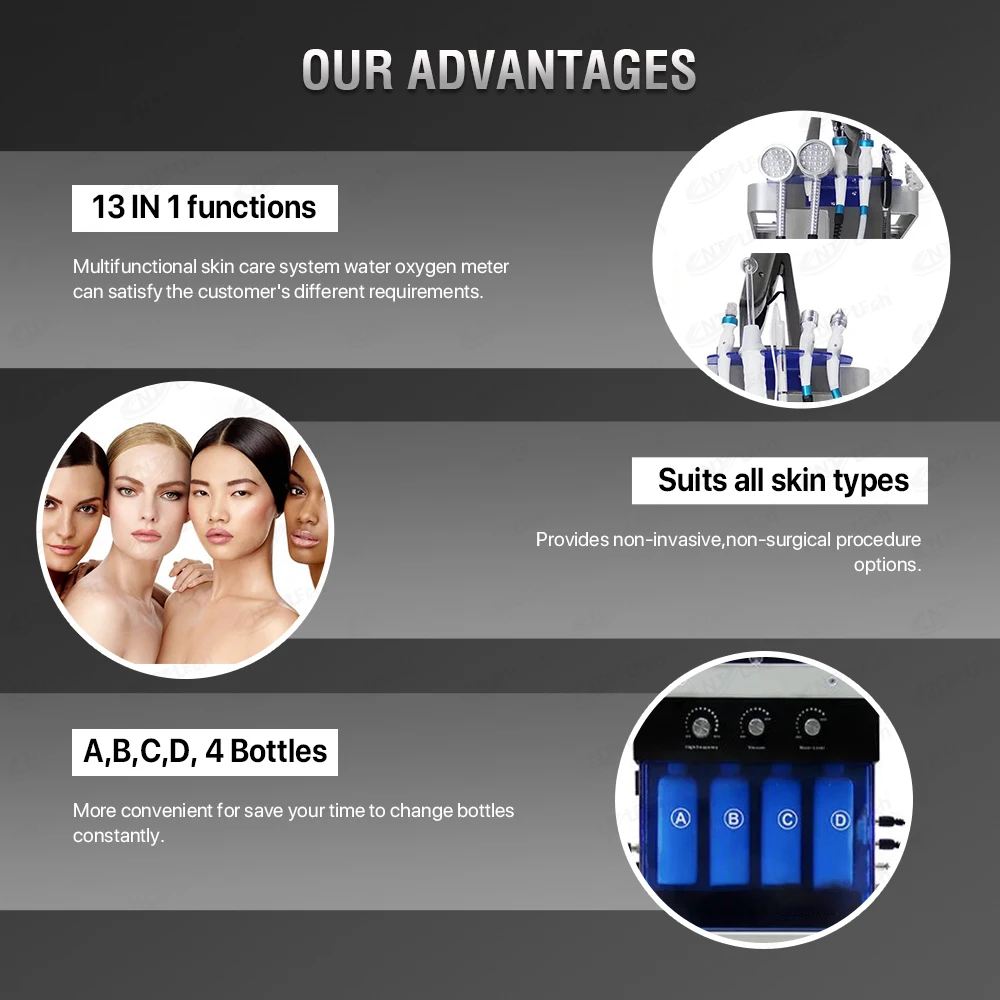 excellent results strong hydra skin facial 10 in 1 machine