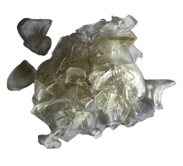 Clear Crushed Cullet Recycled Brown Amber Bottle Broken Glass Scrap for Industry Crafts