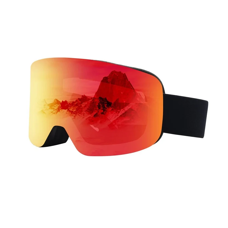 Outdoor alpine skiing goggles Double-layer anti-fog ski equipment for men and women high-definition field of view