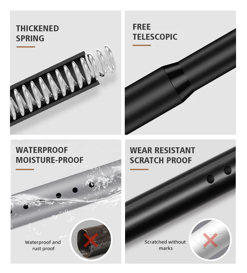 No Drilling Required Multi-Function Stand Clothes Rack for Clothing Store 32mm Metal Storage Rack for Shoe