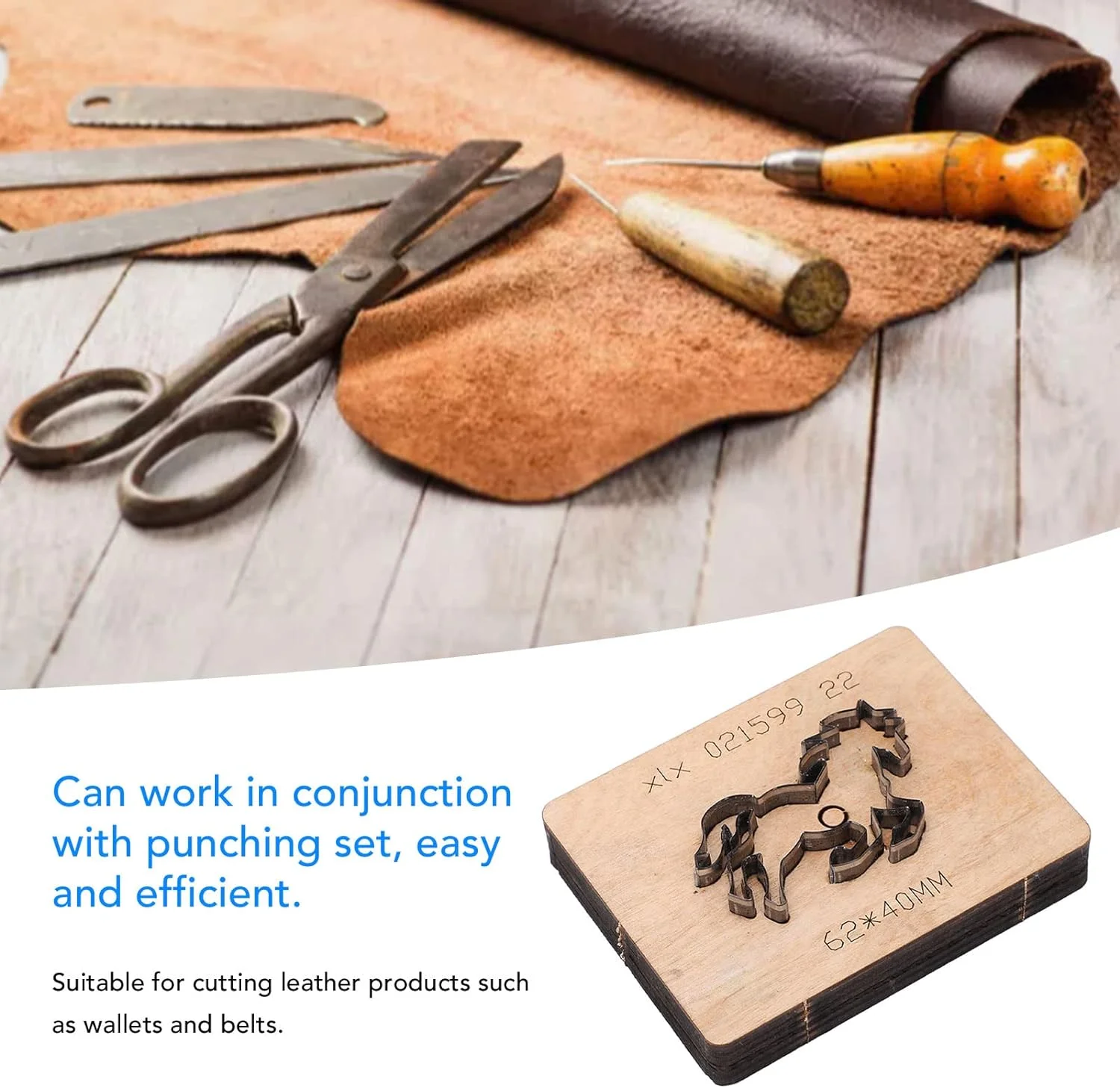 wood leather die cutting dies mould presses for leather horse shape punch cutter craft mould tool diy leathercraft
