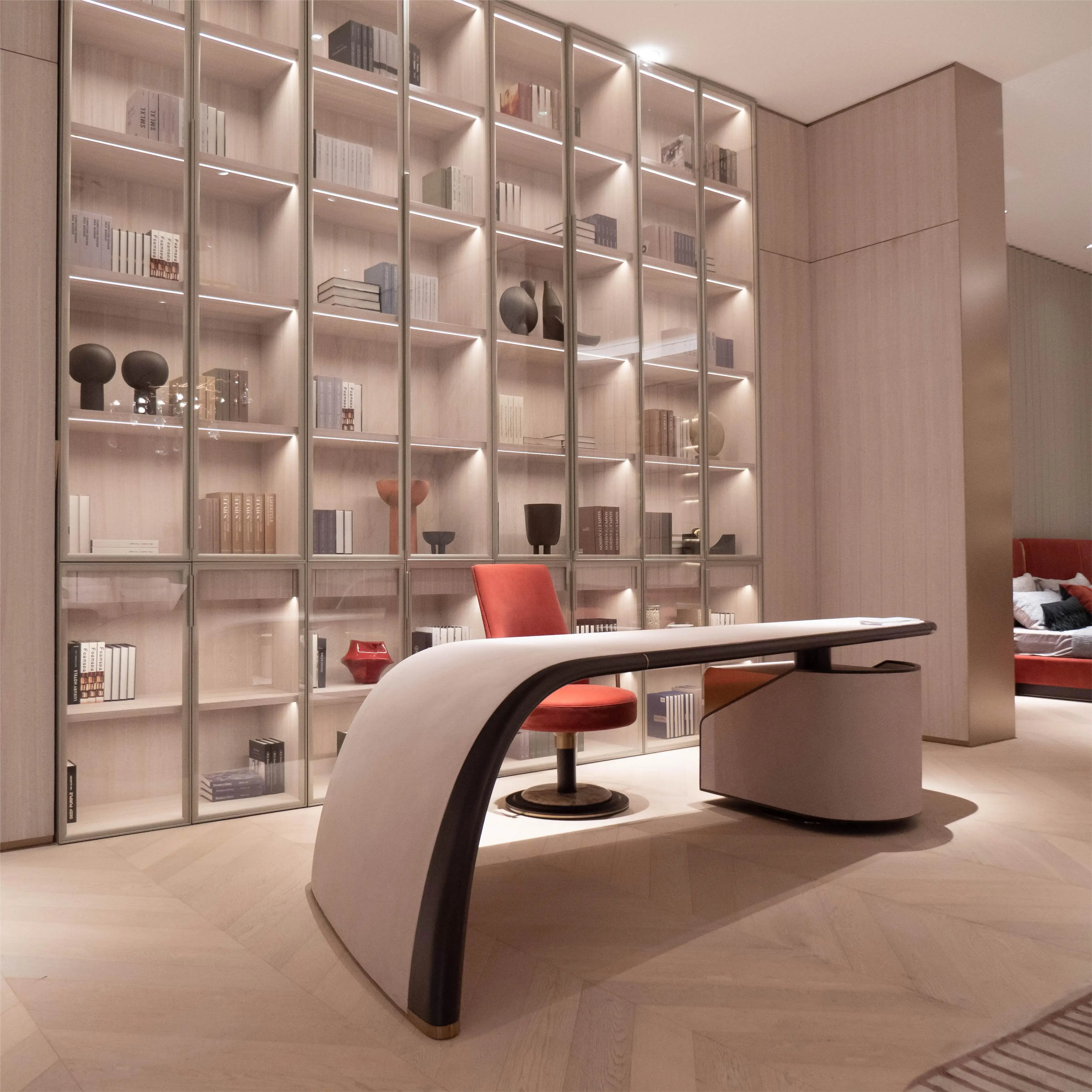 MODENFILI Luxury high quality modern design Executive Desk set Work Manager Ceo Boss office desk escritorio de oficina