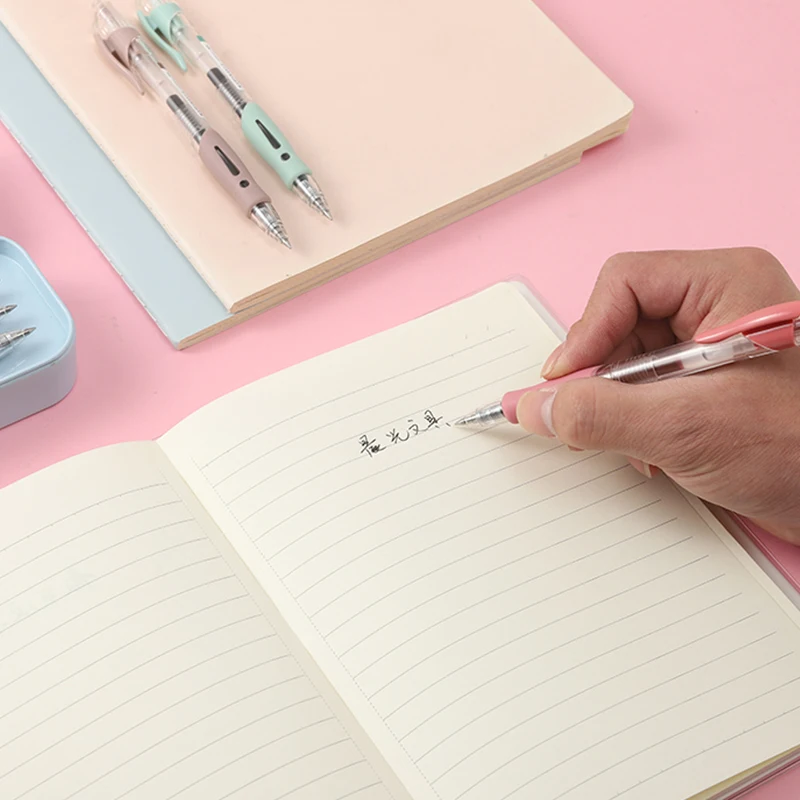 6 Colors/set Novelty 0.5mm Fineliner Pen Fruit Juice Color Gel Pen