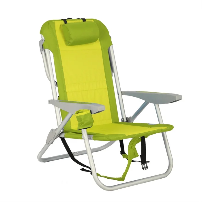Fishing Bed Lounger Chair New Style Camping Folding Beach Chair Metal Iron