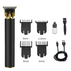 Best Male Rechargeable Hair Grooming Trimmer electric hair clippers cutter Trimmer Charging professional electric fader