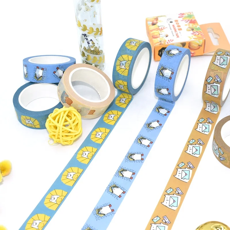 Custom Printing Creative Japanese Anime Decorative Washi Tape