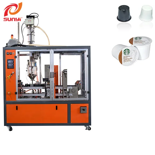 one lane 2000 pcs/hour Tea Water Juice Honey Liquid Powder Coffee Capsule Filling Packaging Machine Compatible Filling Equipment