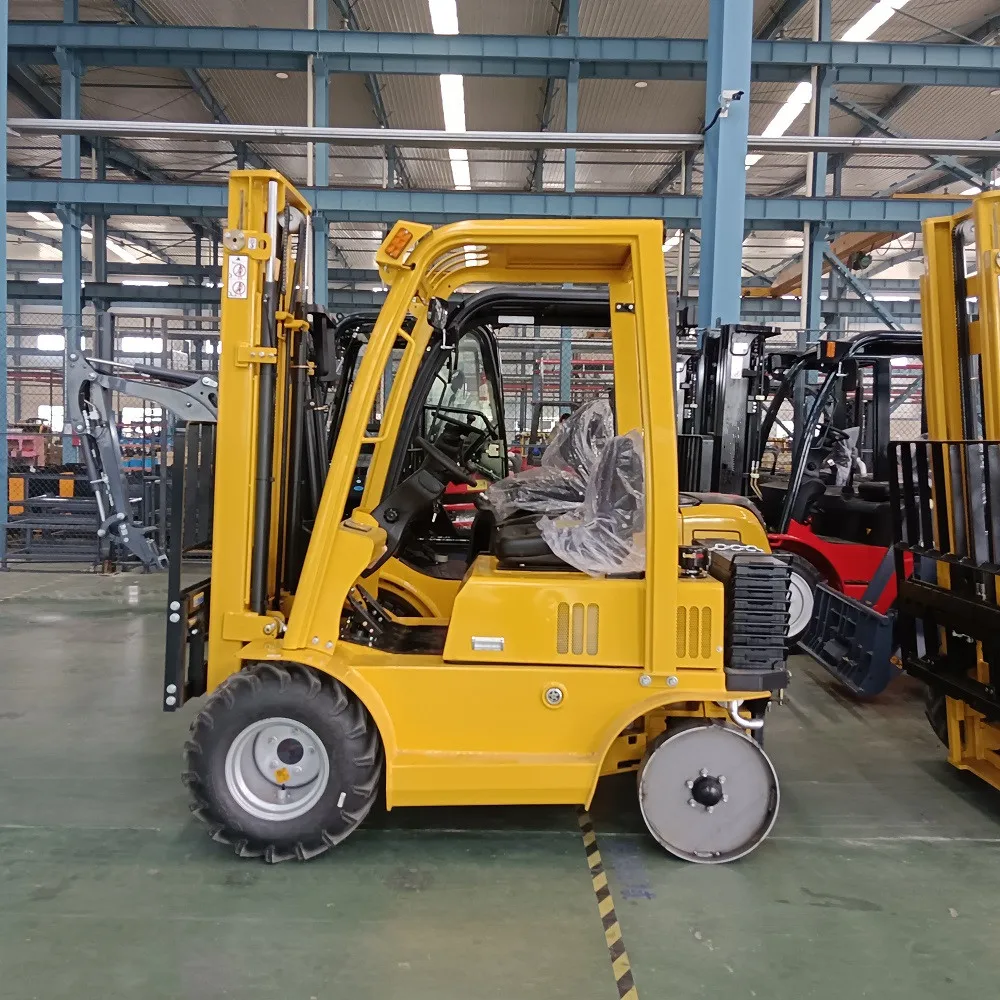 Internal combustion counterbalanced forklift trucks 1 ton
