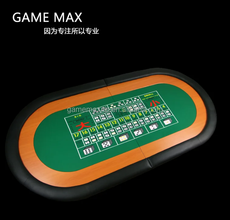 72 Inch  Foldable desktop for  Poker Table  Black jack &Baccarat desktop