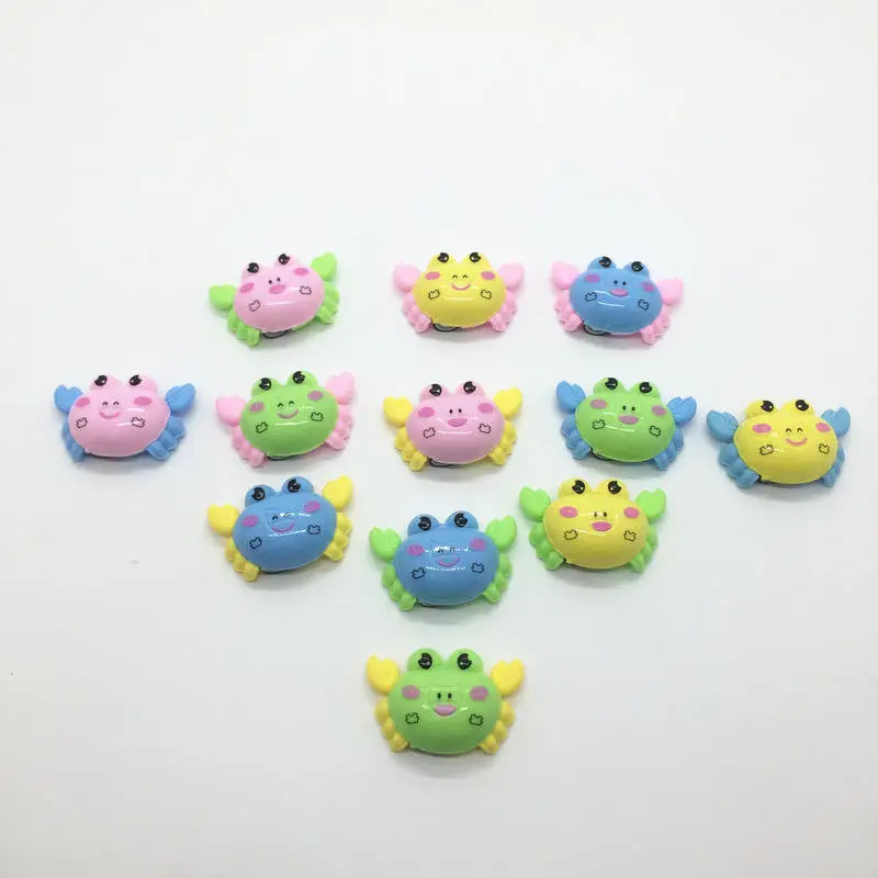 Plastic Small Mini Cute Toy Car Crab Model Gift Toy Vehicles Pull Back Crab Toy