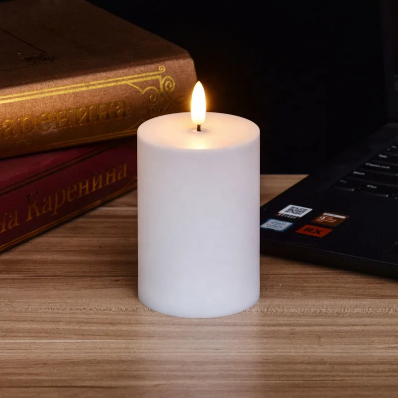 LED Pillar Flameless Led Candles Battery Electronic Candle Led Flameless