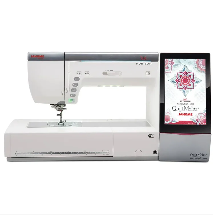 Janome Horizon производитель стеганых одеял с памятью ремесло 15000 вышивальная машина