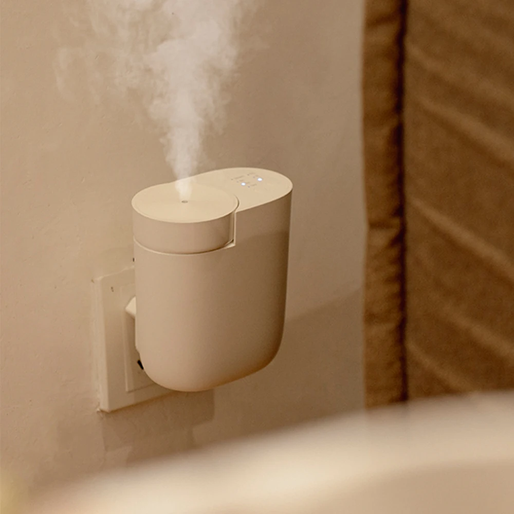 SCENTA Top Sale Automatic Refillable Home Scent Diffuser,Smart Bluetooth Wall Plug In Waterless Essential Oil Aroma Diffuser