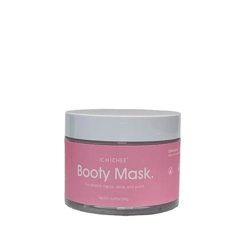 Private Label Aloe Vera Vitamin E Rich Moisturizing Firming Lifting Booty Clay Mask for Buttock Care