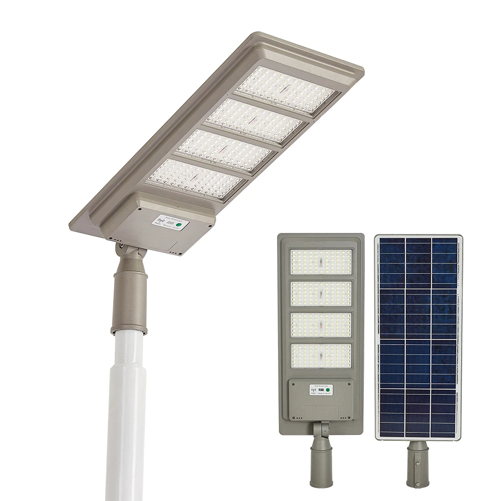 CE remote control high lumens powered all in one outdoor led solar street light