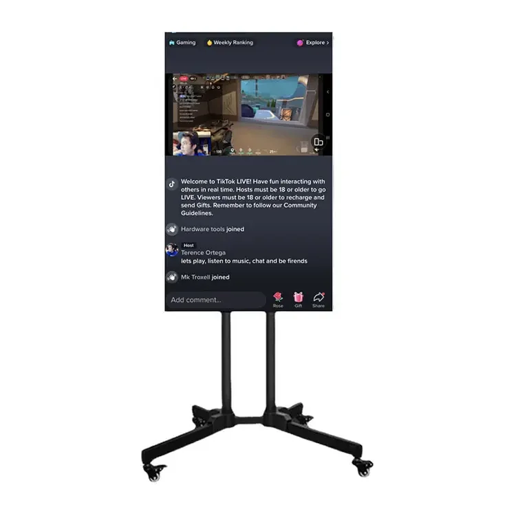 Live Display Live Streaming Equipment Smart TV On Facebook And Tiktok Live Streaming Equipment Machine For Live Room