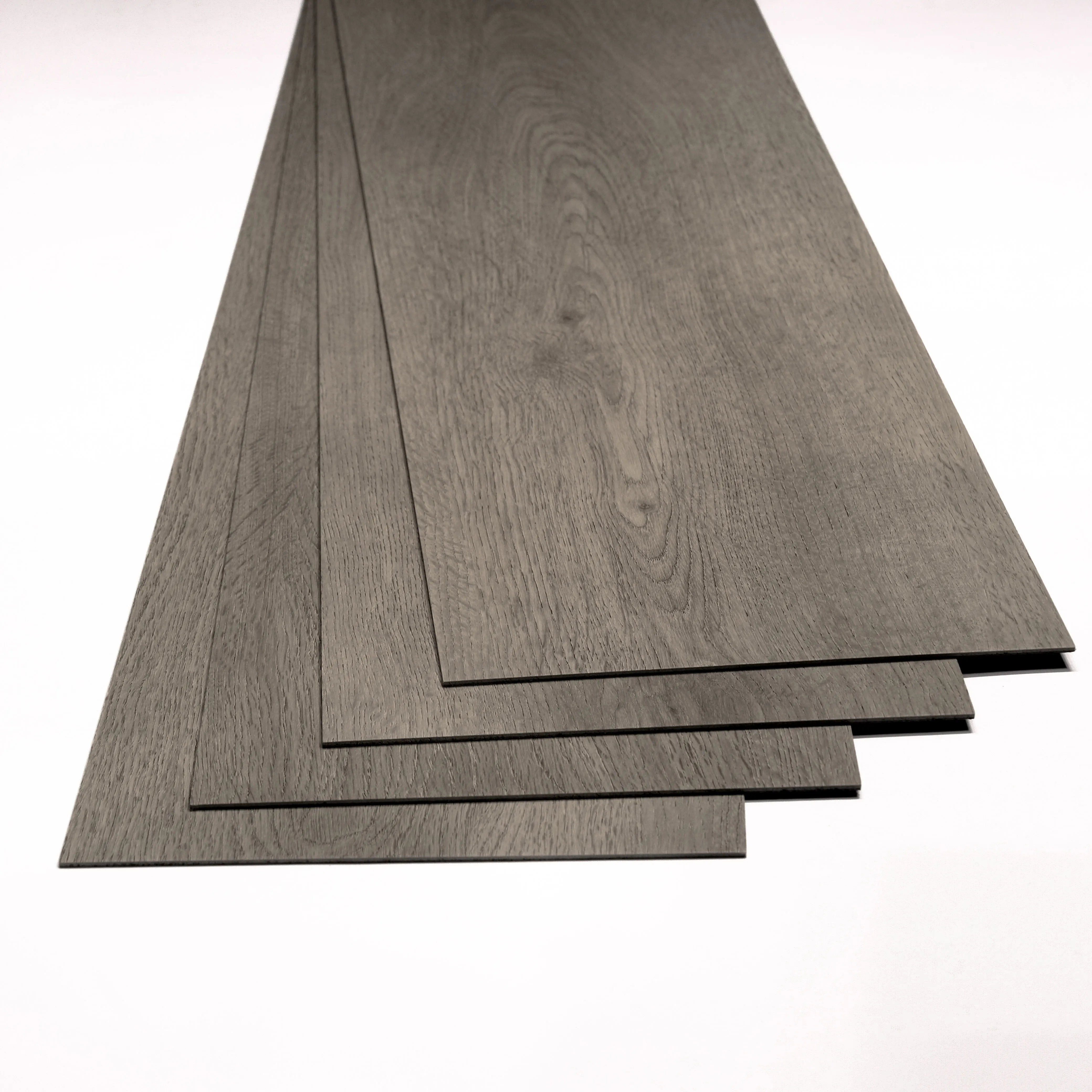 Commercial vinyl plank flooring  fireproof hot selling stone embossed anti flexible glue down