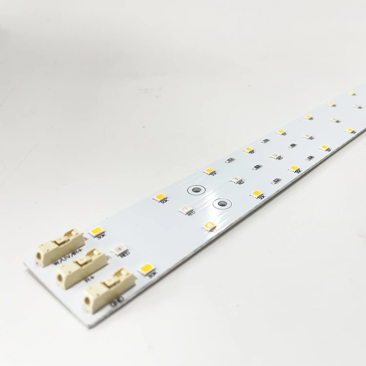 DC24V 30W Samsung LM281B+ LED Full Spectrum Grow Light Strips with 3000K 5000K 660nm Red UV IR Mixed Color