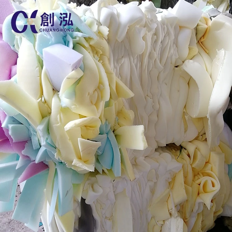 Foam parings pu film scrap foam scrap without fabric