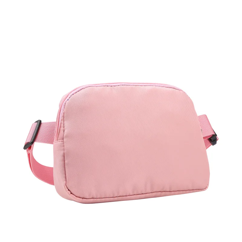 Wholesale Small Moq Printed Logo Neon Fanny Pack Custom Fanny Pack Colorful Nylon Sport Waist Bag Pillow Water Proof Poly Bag