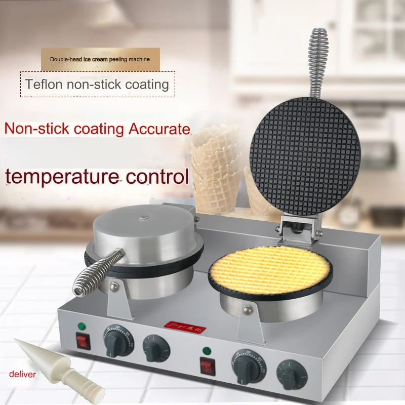 Wholesale other snack machines Equipment street food machines Commercial Belgian Waffle Iron Maker electric pancake maker