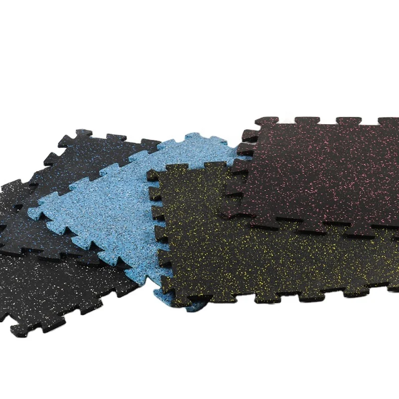 Top quality sports rubber mats gym interlocking rubber tiles fitness rubber floor rolls