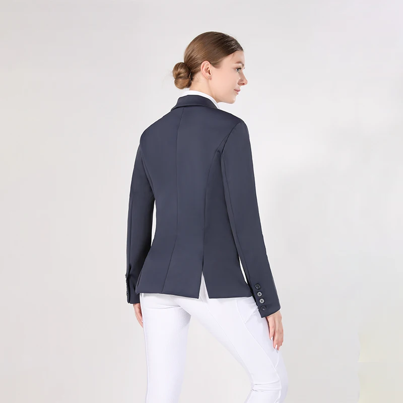 High Quality Women Show Jackets Breathable Soft Fabric Horse Riding Equestrian Performance Jackets Stretchy For Femme Rider