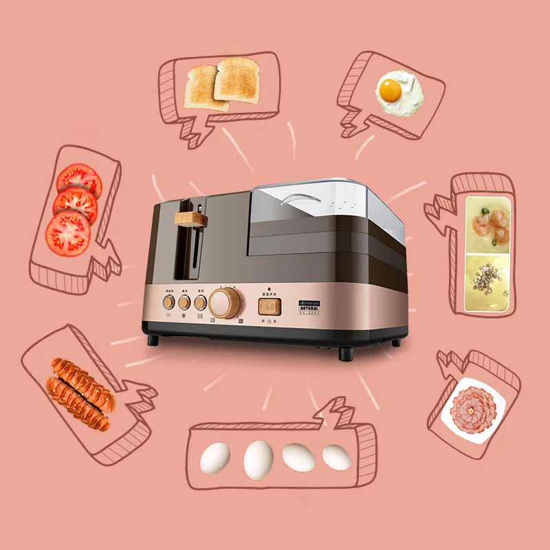 
Home multi-function three-in-one breakfast toaster pcb oven toaster commercial mini electric oven omelette gift 